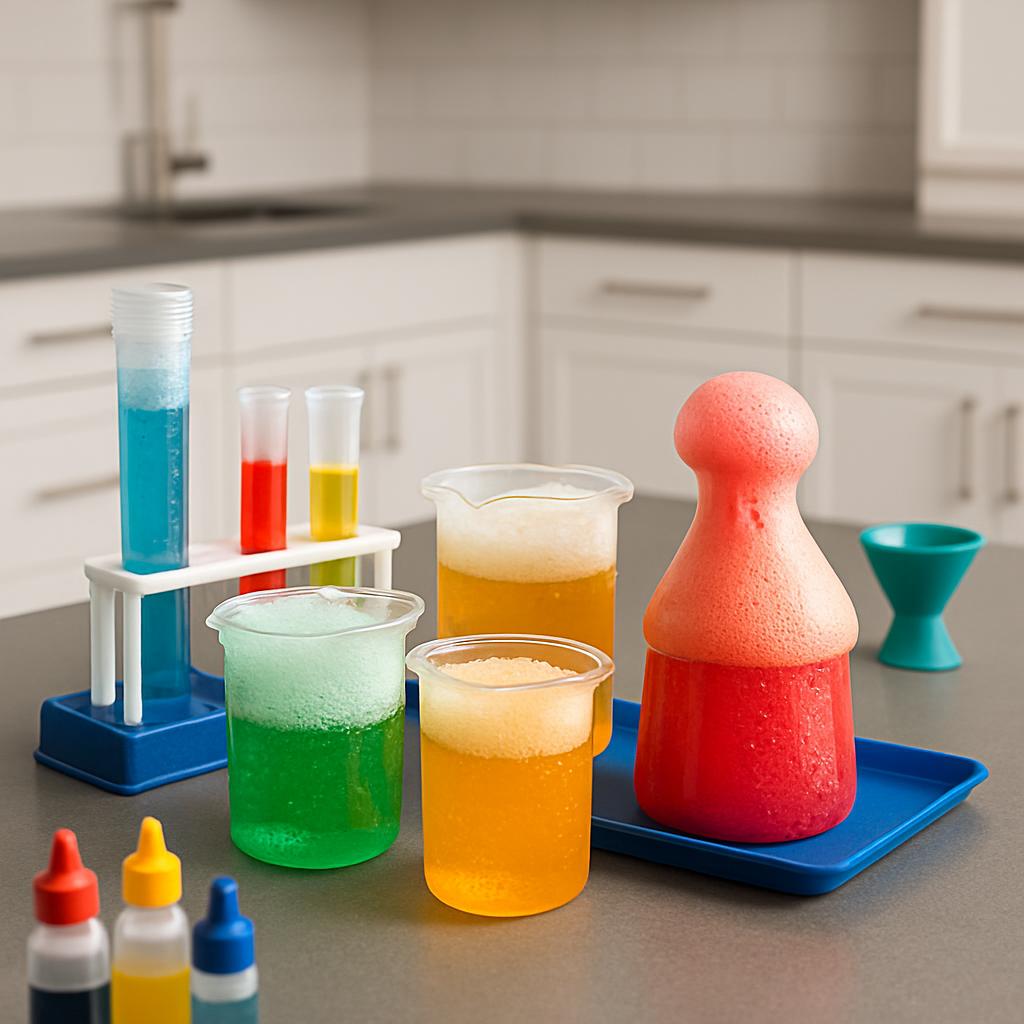 The students and teacher participate in hands-on experiments to stimulate critical thinking and discovery among the studen...